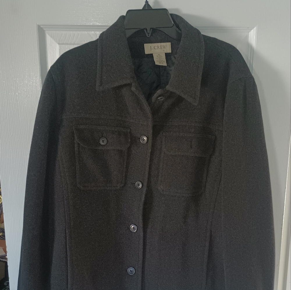 J Crew pea coat